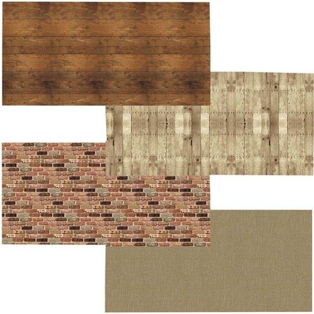 Pacon Art Paper, Bulletin Board, 48inWx12ft L, Assorted, 4PK PAC57536